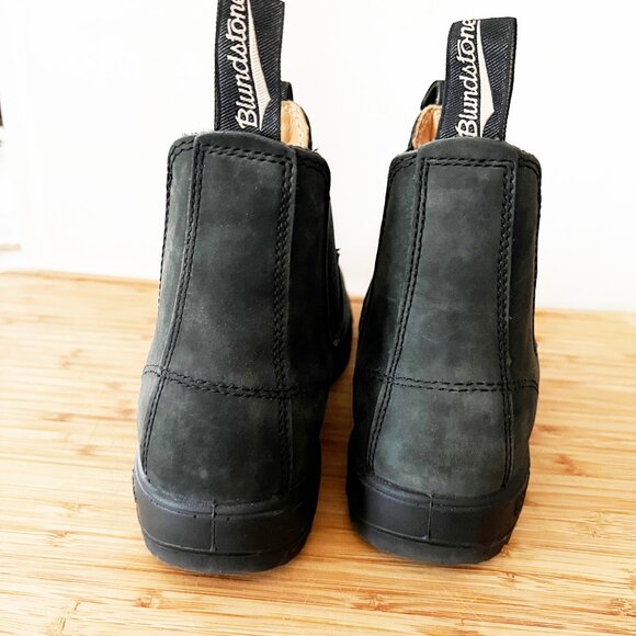 Blundstone Rustic Black 9.5 LIKE NEW - Picture 4 of 6